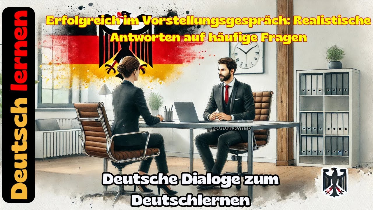 Deutsch lernen: Vorstellungsgespräch - Die wichtigsten Fragen