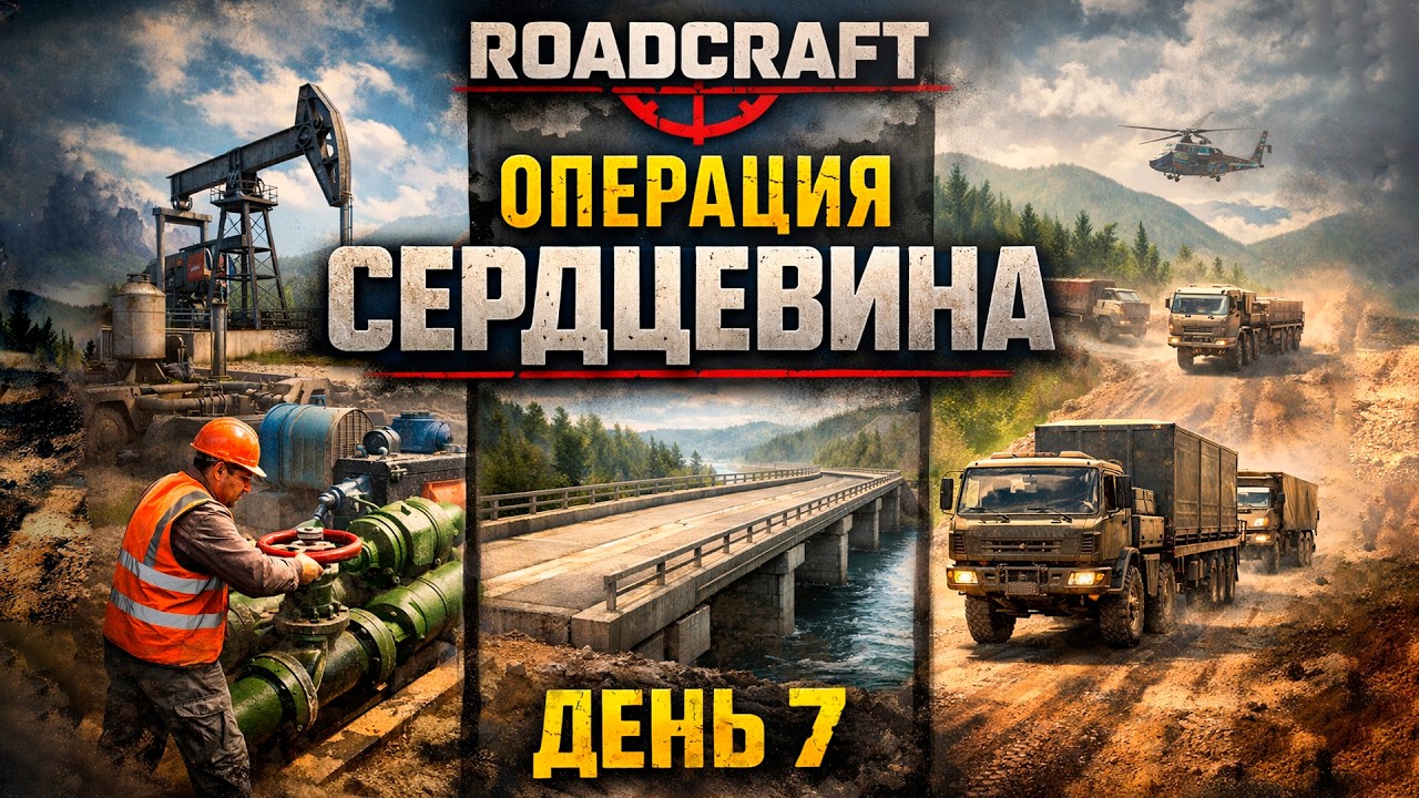 ROADCRAFT | Операция «Сердцевина» — День 7: Пирс, насосная станция, конвои