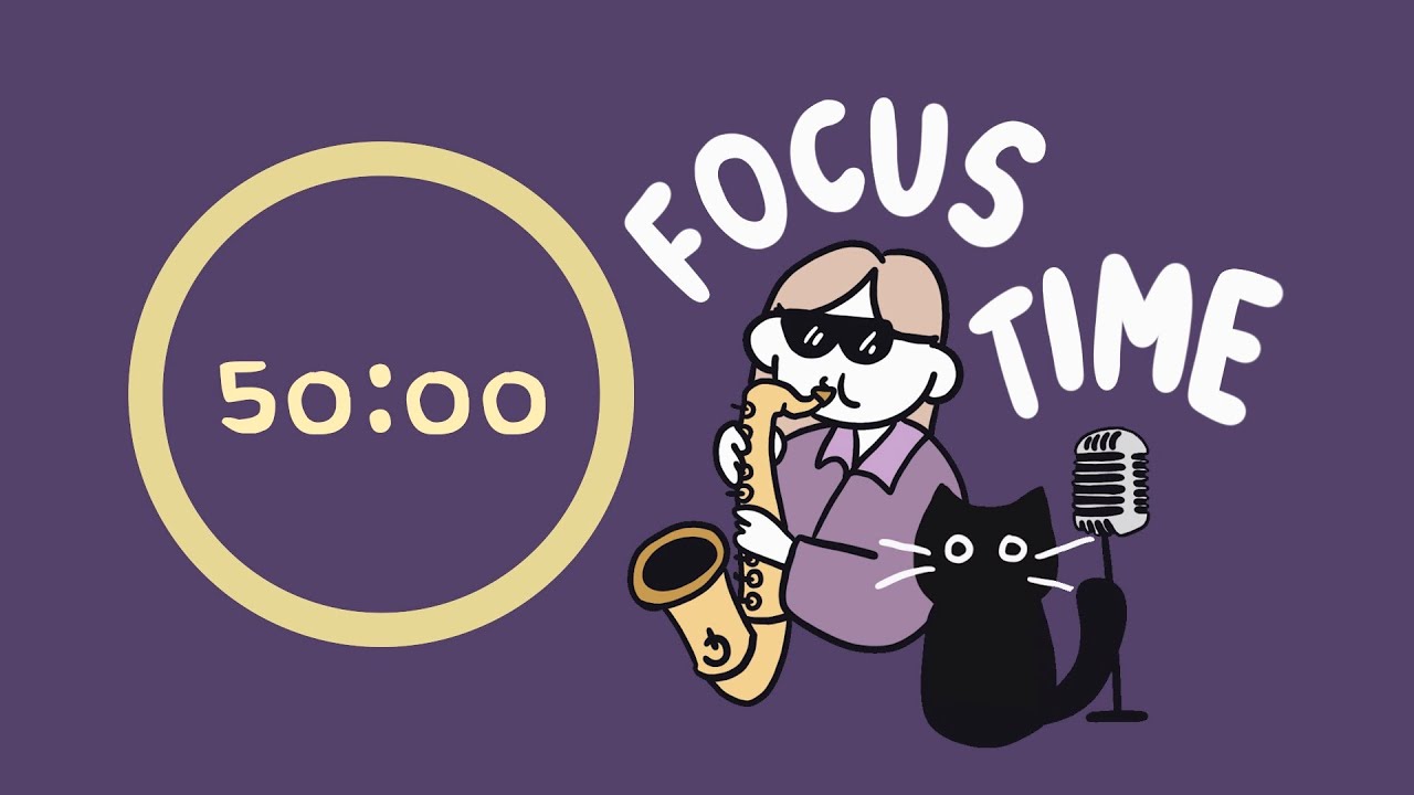 Jazz Caffe Pomodoro 4x50min | Let's get focused! 🔥🎷