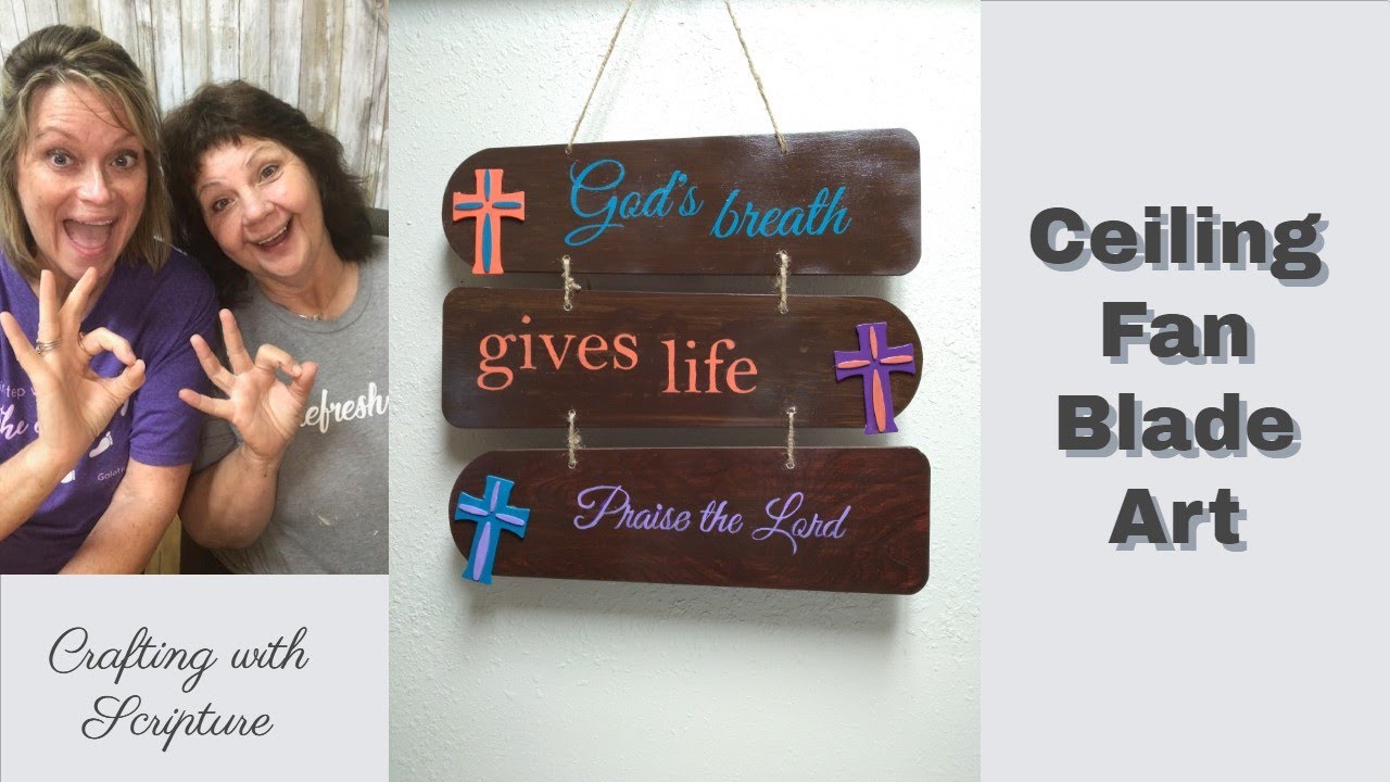 How to Create Beautiful Works of Art Using Fan Blades