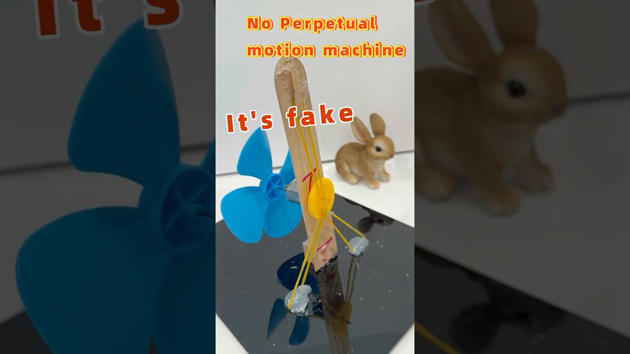 There is no perpetual motion machine. #diymotor #experiment
