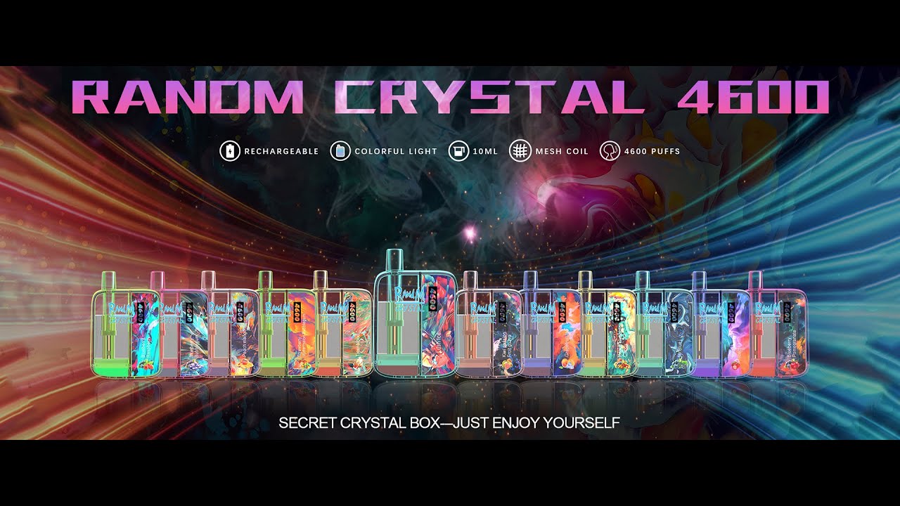 RandM Crystal 4600 Disposable Vape Pod Device