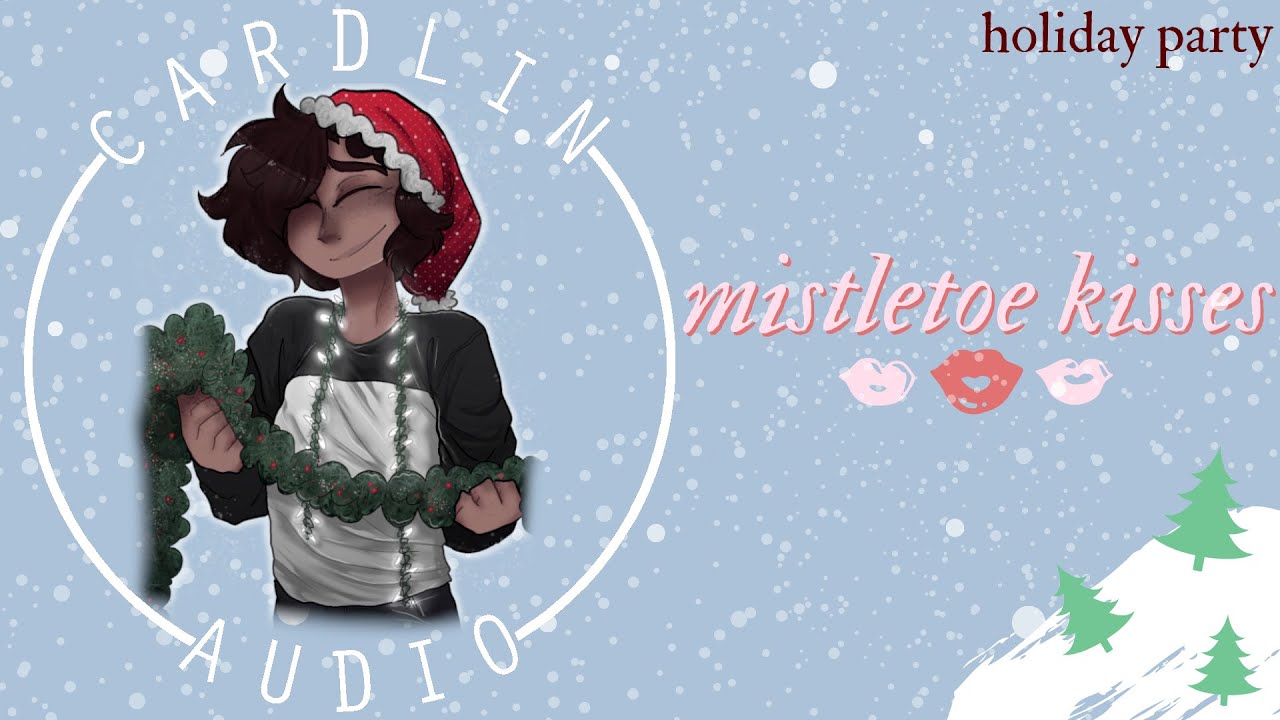 ASMR Voice: Mistletoe Kisses [M4F] [Holiday Party]