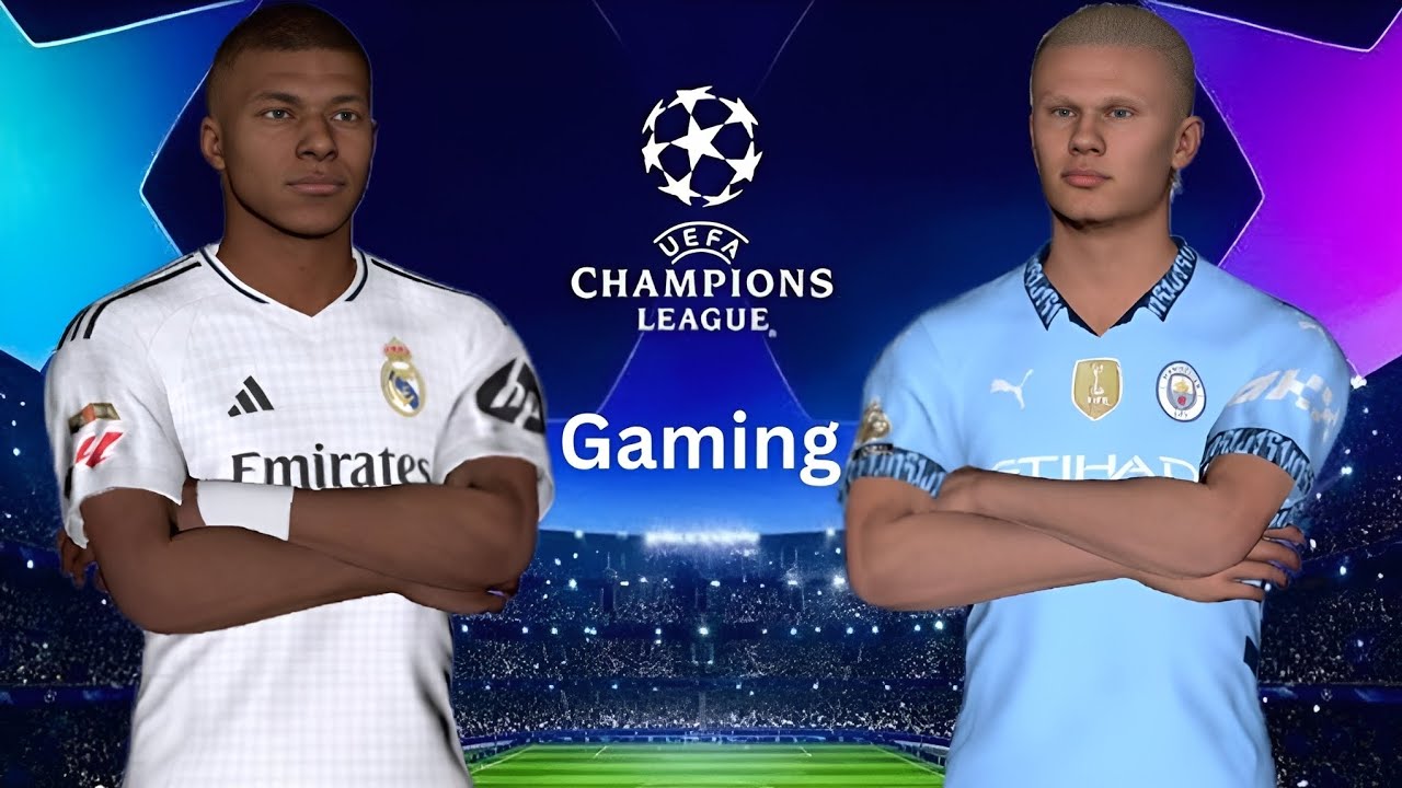 Real Madrid vs Manchester City in the Champions league 