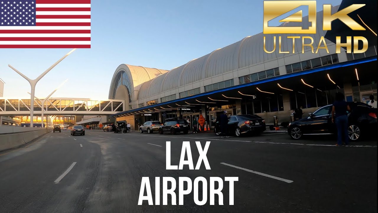 [4K] Driving Tour of Los Angeles International Airport (LAX)