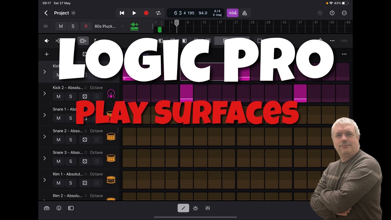 Apple Logic Pro for iPad - Tutorial 2: Play Surfaces