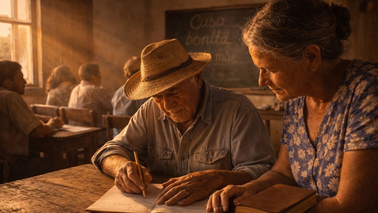 Ele Era Analfabeto Aos 71… Até Que Uma Professora Mudou Toda a Sua Vida