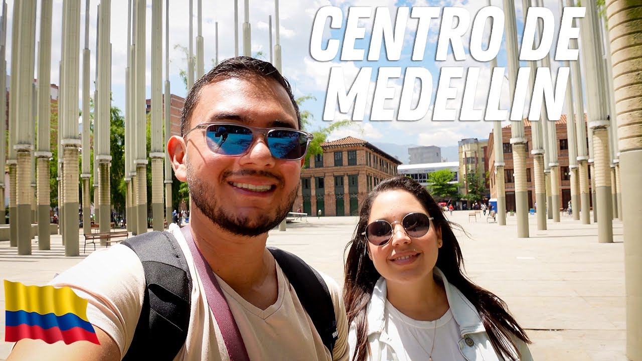 Primera vez bajando al CENTRO de MEDELLIN Colombia 🇨🇴 | Esto fue lo que conocimos...