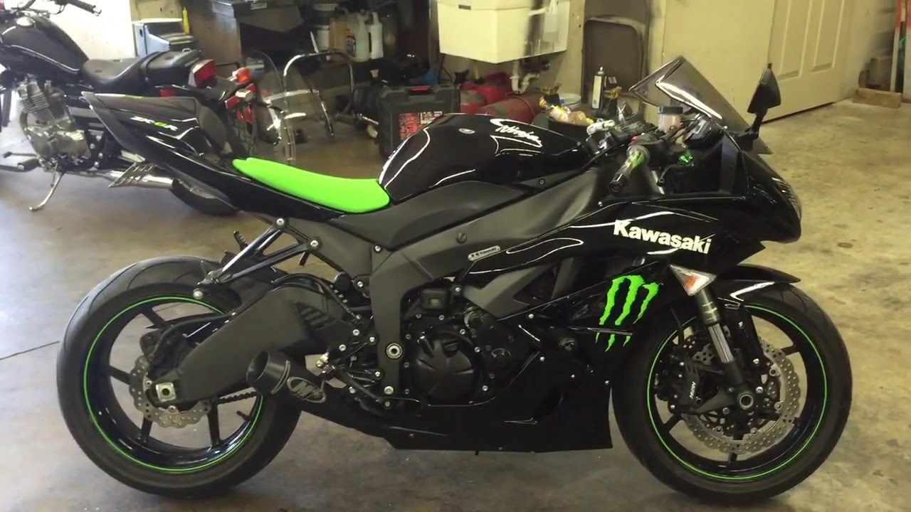 2009 Kawasaki ninja zx6r monster