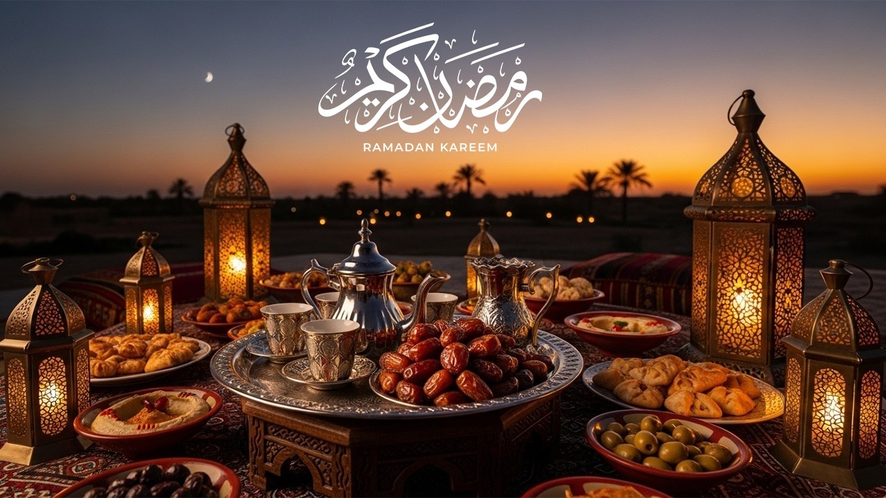 Ramadan Night Atmosphere 🌙 Calm Islamic Instrumental Background