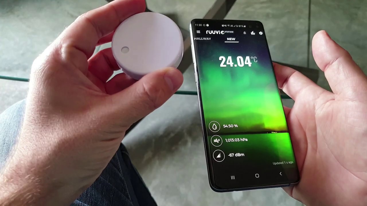 Getting started with open-source RuuviTag environmental sensor node