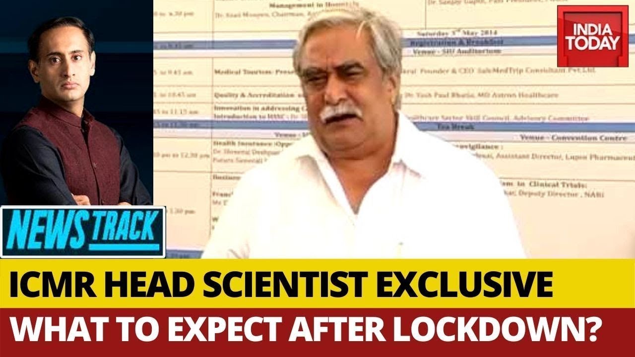 ICMR Head Scientist, Dr Raman Gangakhedkar Exclusive On India's Coronavirus Fight | Newstrack