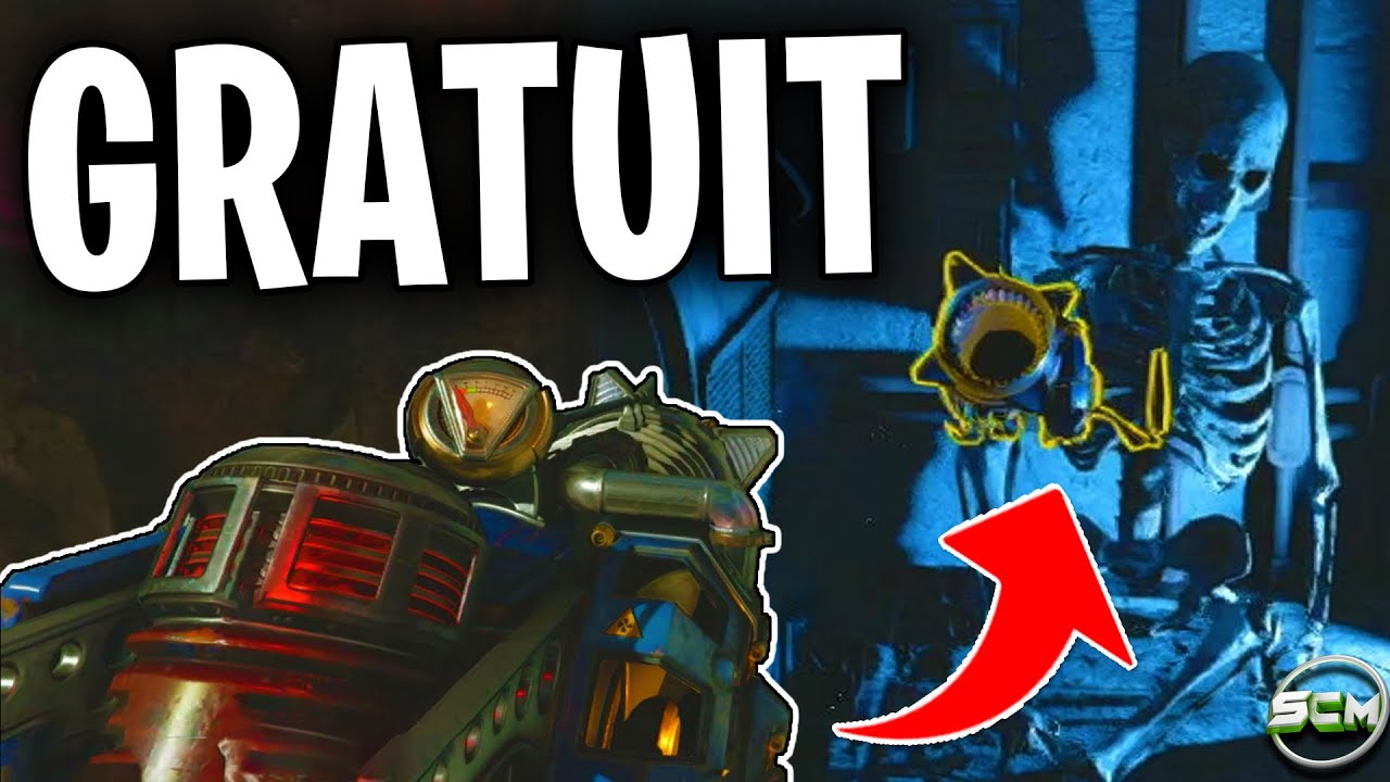 COMMENT AVOIR L'ARME SPÉCIALE DIE MASCHINE GRATUIT ZOMBIE, TUTO SECRET PIÈCES D.C.D EASTER EGG FR