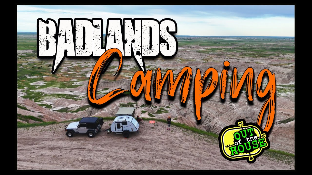 BADLANDS Camping Boondocking in South Dakota