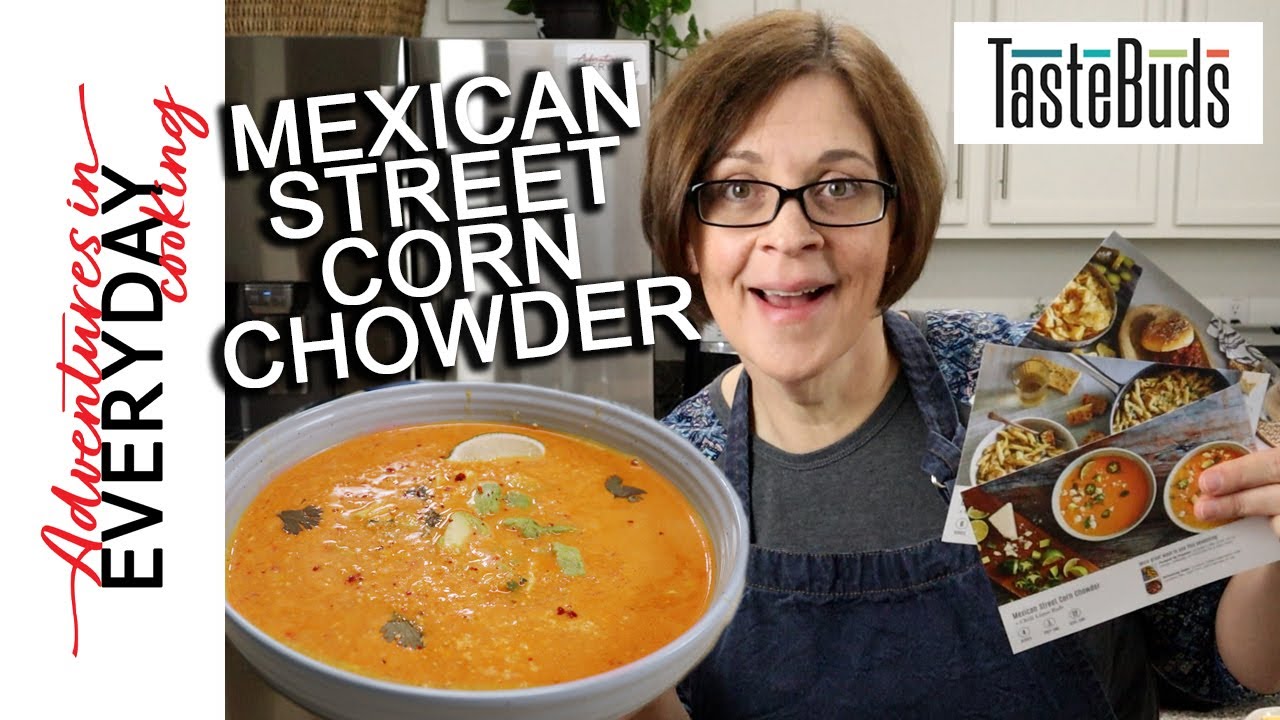 Let's go visit Mexico with this Street Corn Chowder. TasteBuds is impressing me again!