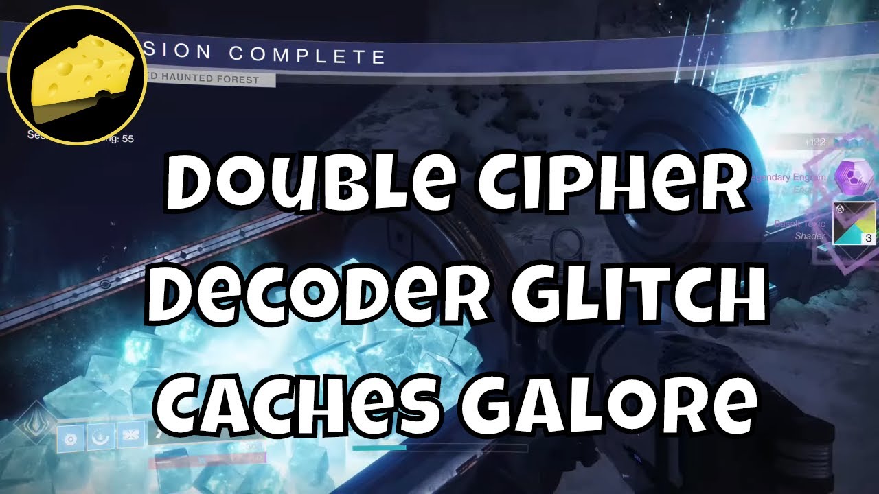 Double Cipher Decoder Chest Glitch - Ascendant Lens Guide - Caches Galore - Looking Glass Triumph