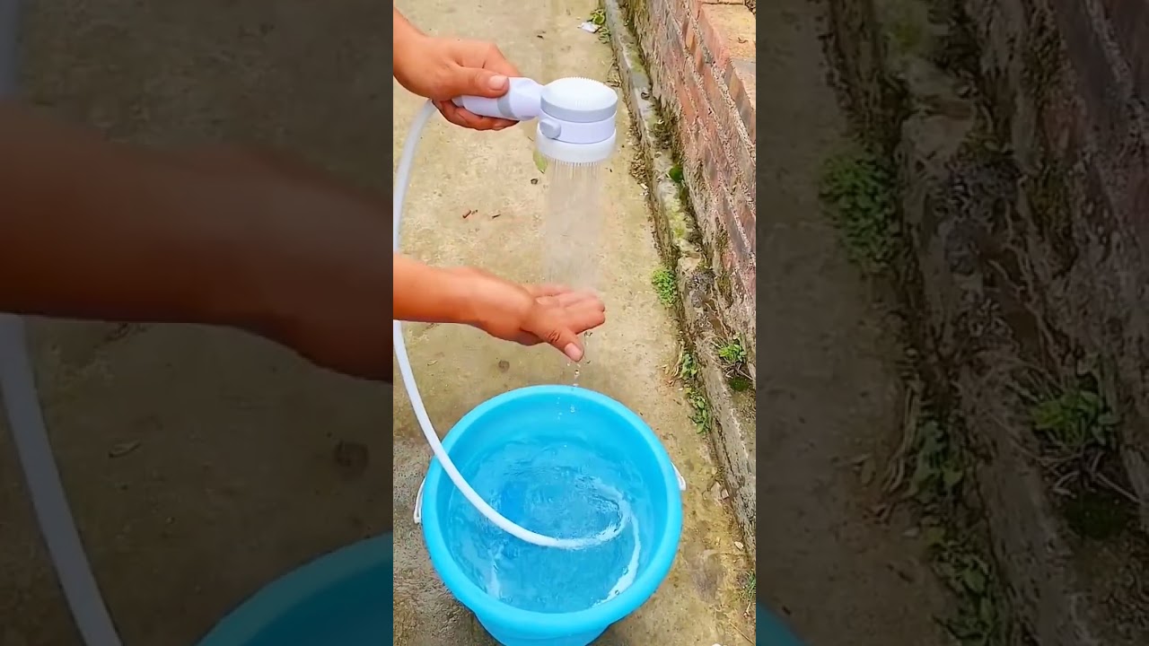 Автомобильный душ, кемпинг, душ на открытом воздухе, насос для воды, набор для купания домашних ж...