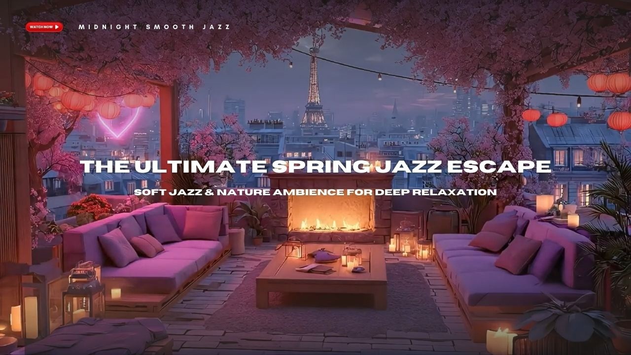 Secret Garden Café Ambience ☕ Relaxing Jazz Music for Work, Study & Chill