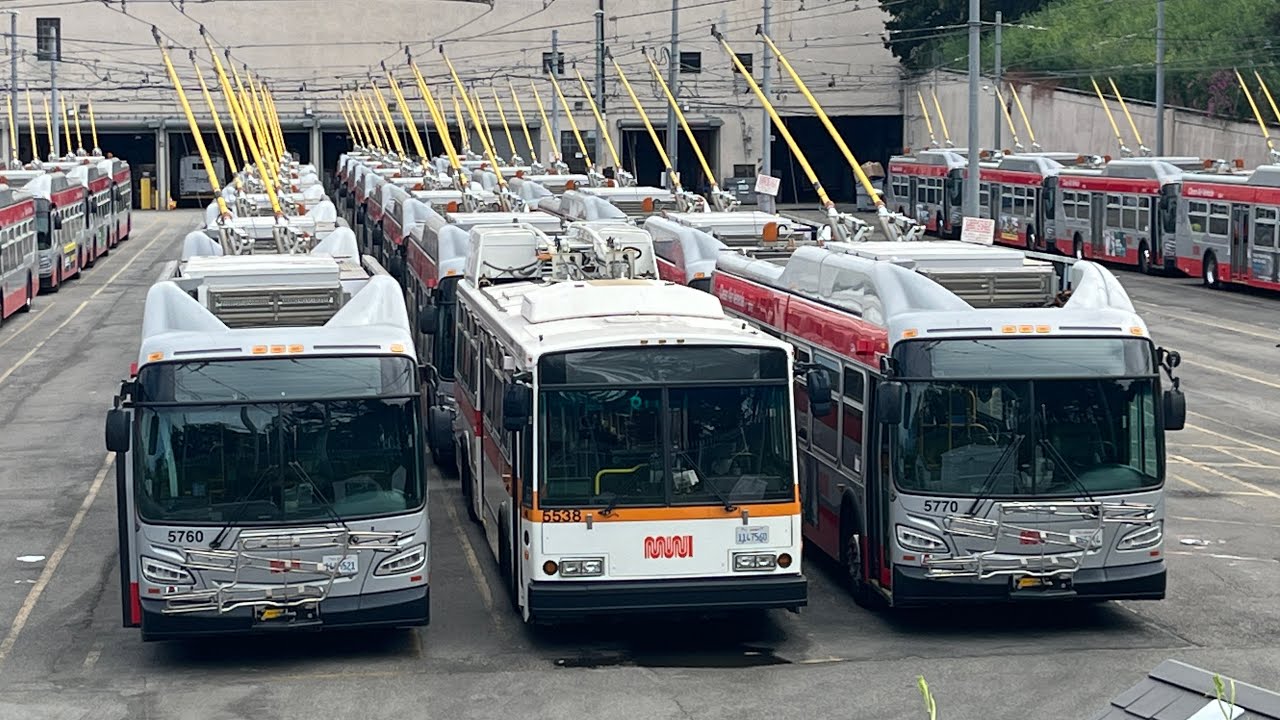 ⁴ᴷ Transit Vlog EP02 | Finding the SF MUNI ETI Trolleybus | June 25th, 2023