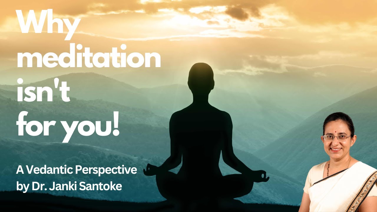 Why meditation isn't for you!