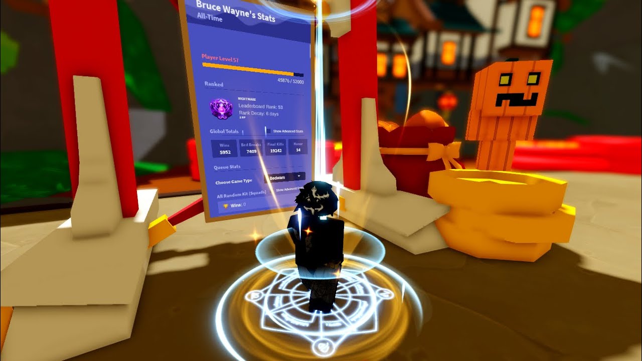 Достижение ранга «Кошмар» в 15 сезоне Roblox Bedwars