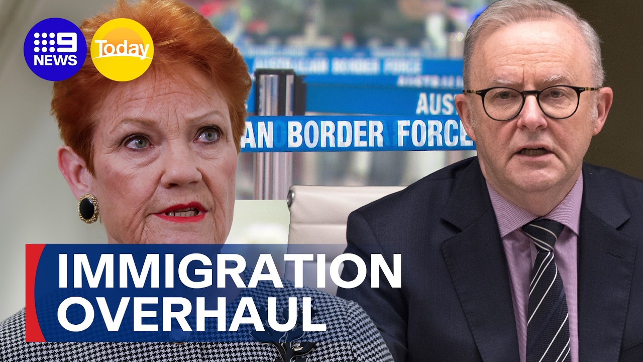 Immigration overhaul set to be announced | 9 News Australia