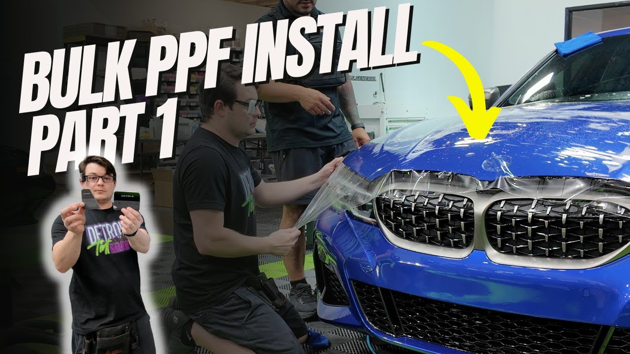 How To Bulk Install Paint Protection Film | Tools and Chemicals