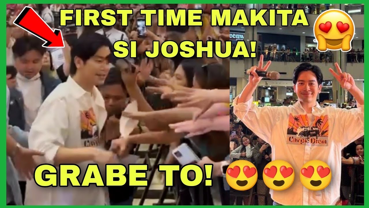 Joshua Garcia, first time makita ng ibang fans sa personal, napasigaw ng malakas sa kilig! 🤭🤭🤭