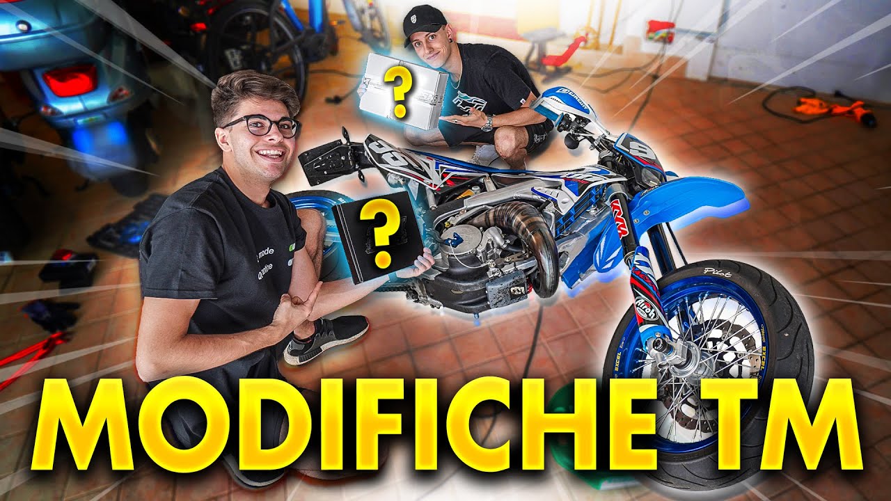 MODIFICHIAMO IL TM 125! 🔥