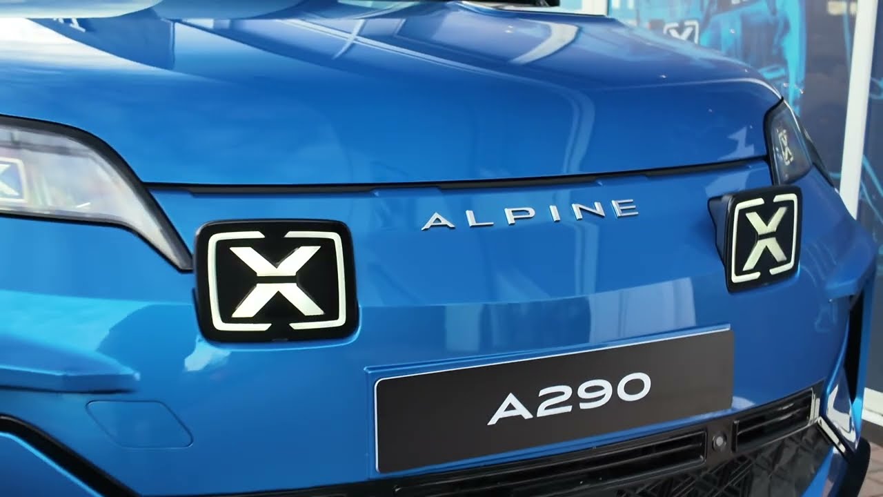 Alpine A290 GT Alpine Vision Blue/Black Roof
