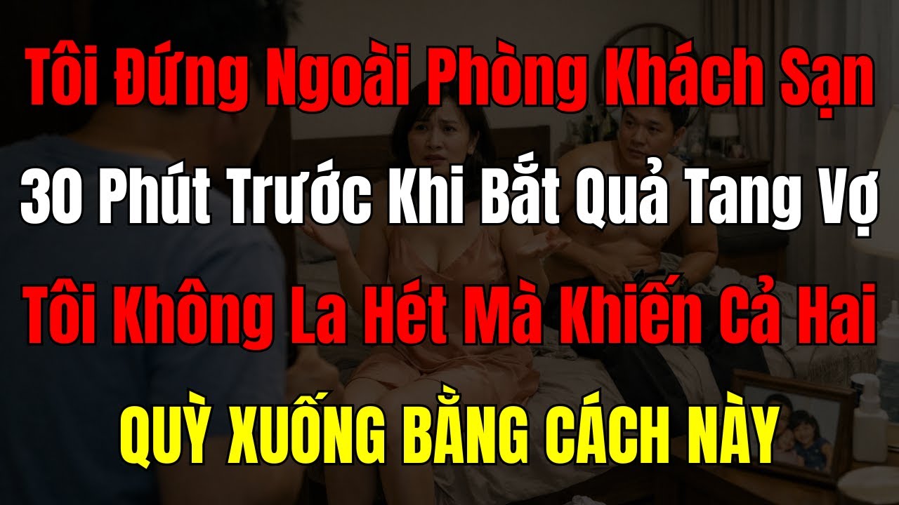 Tôi Đứng Ngoài Cửa Nghe Vợ Phản Bội – Cách Một Người Chồng Trả Thù Không Cần Đánh Ghen