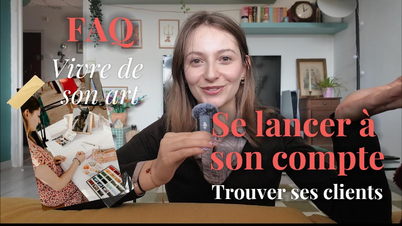 Se lancer dans l’illustration en 2026, vivre de son art et trouver ses clients : FAQ mon parcours