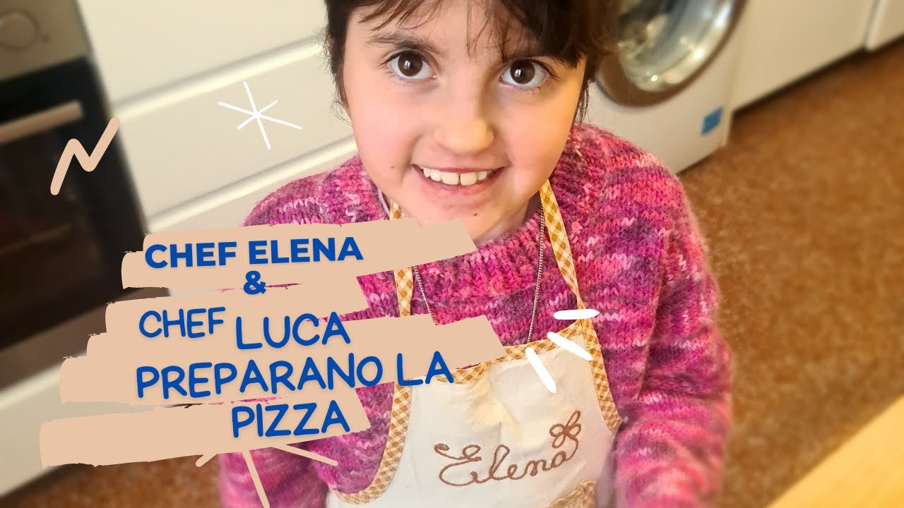 Chef Elena e Chef Luca  preparano la pizza!!!Profumo di normalità😍🥰