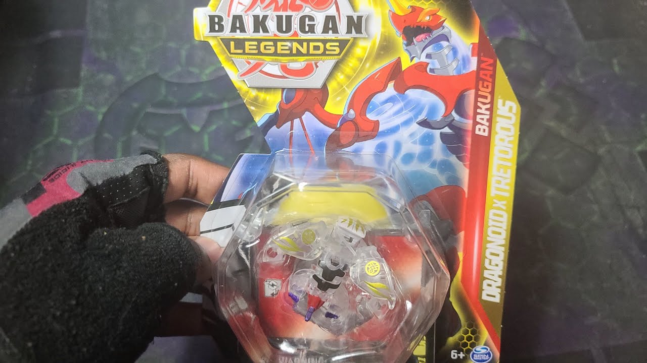 DIAMOND DRAGONIDAS! NEW BAKUGAN LEGENDS DIAMOND DRAGONOID X TRETOROUS UNBOXING!