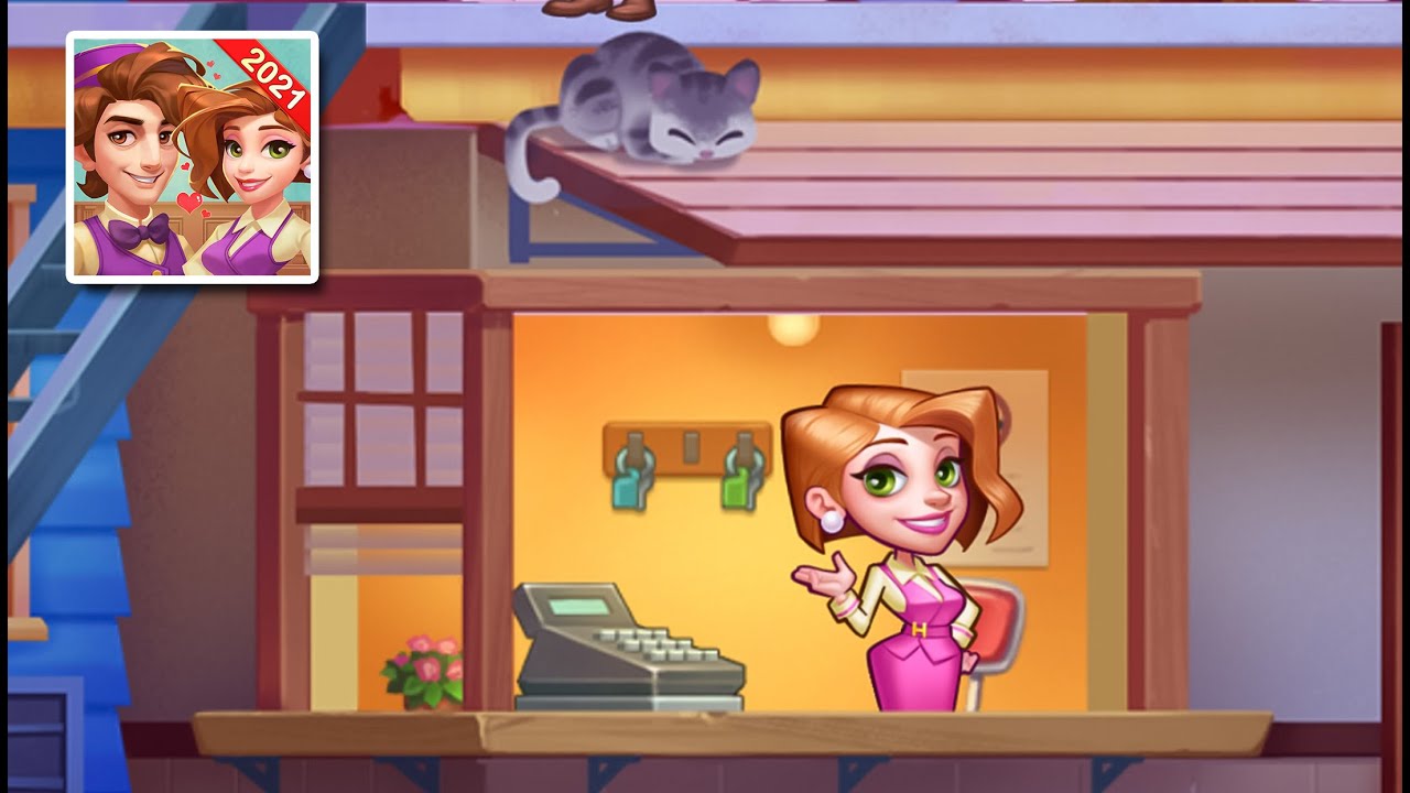 Hotel Craze&trade;: Madness Hotel Game - Cowboy Motel Level 11 - 15 | Gameplay Walkthrough (iOS, Android)