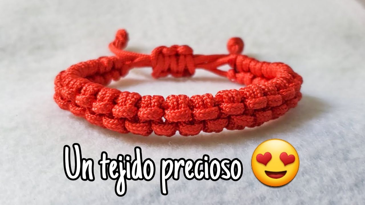 Como hacer esta pulsera de hilo facil y sencilla / tutorial 2019 manillas