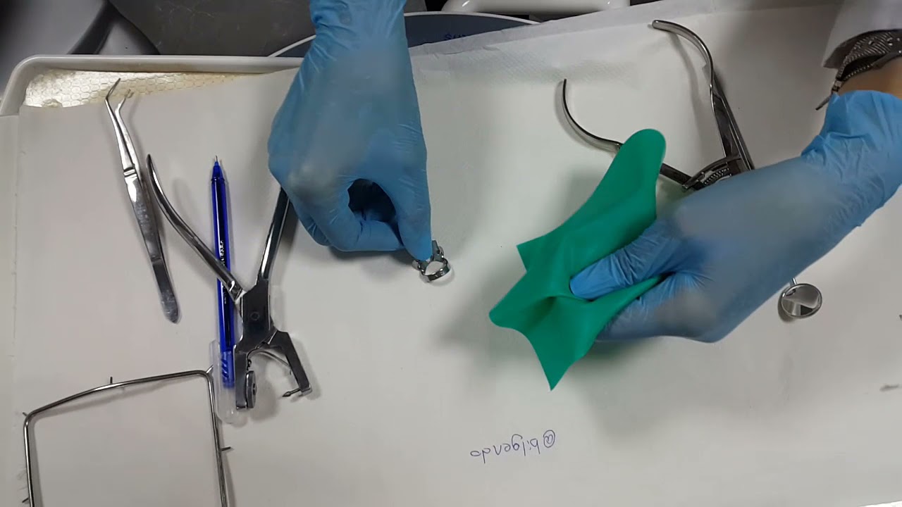 Alt Premolar Dişe Rubber Dam Uygulaması(Boyundan Geçirme Yöntemiyle)