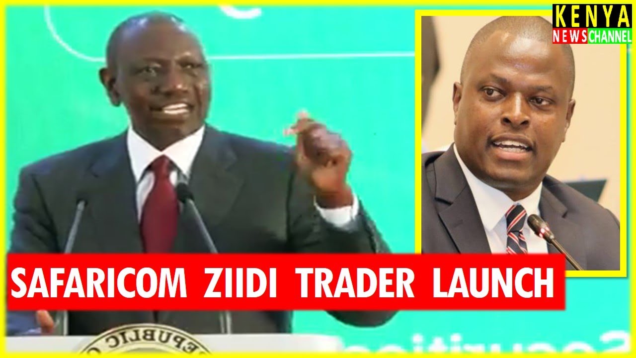 Ruto TOUGH speech today at NSE Safaricom Ziidi Trader Launch - Listen what he told Ndindi Nyoro