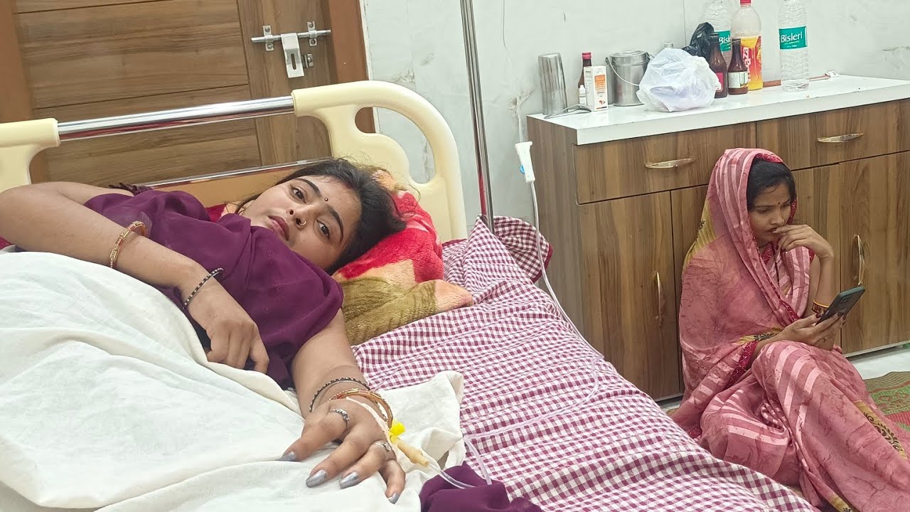 aj 5 din hogye hospital me 😢#sandeepsulekha #dailyvlog #vlog