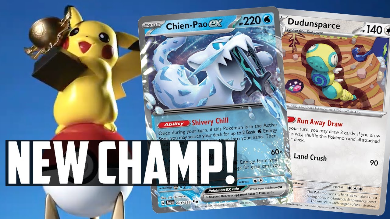 INNOVATIVE Chien-Pao ex Deck WINS BIG! - (Pokemon TCG Deck List + Matches)