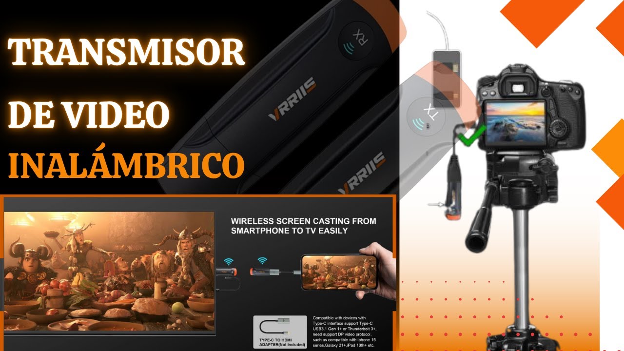 TRANSMISOR DE VIDEO INALÁMBRICO