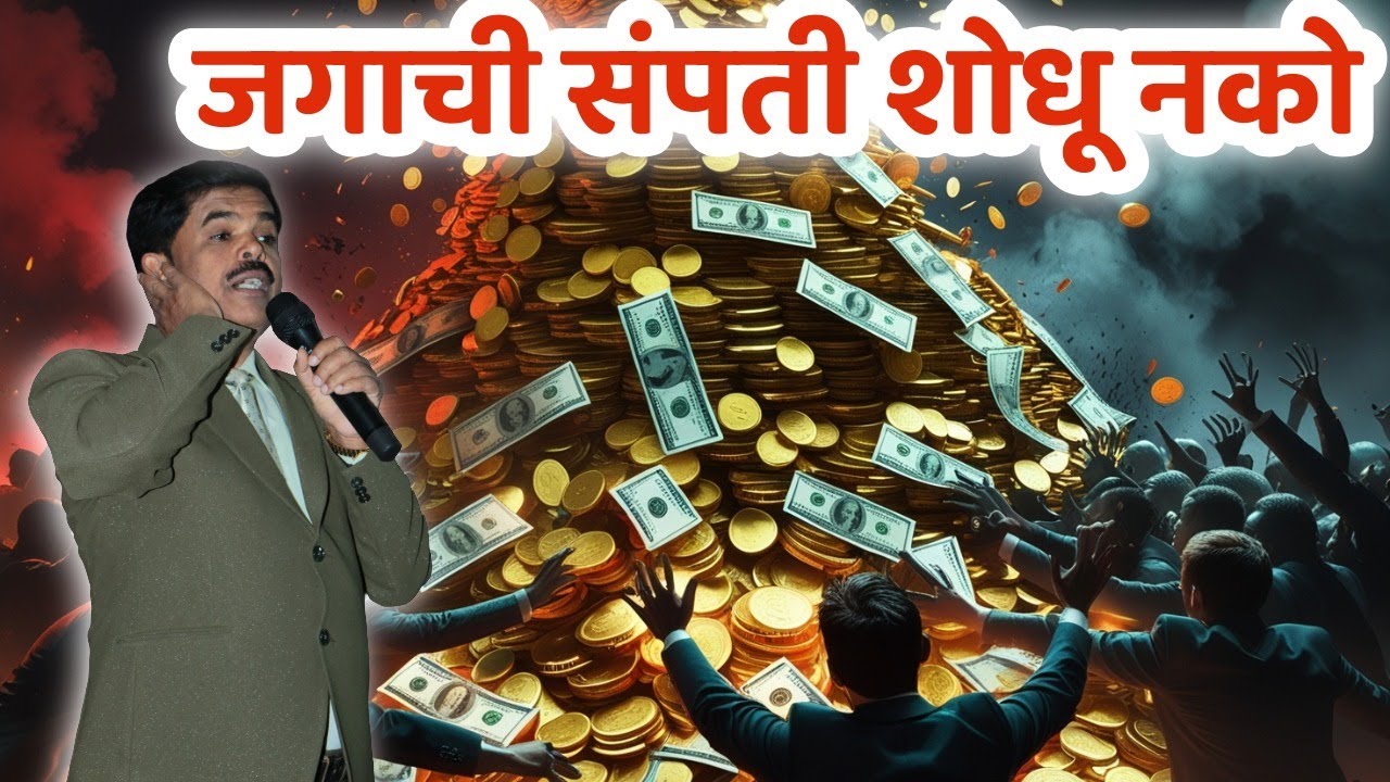 जगाची संपती शोधू नको /PASTOR MANOJ TELORE 93/JESUS INDIA TV