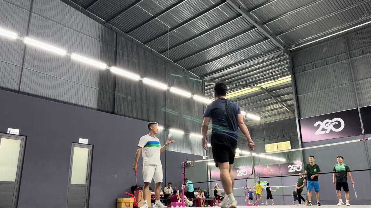 Set 2: Wi + Bo vs anh Vỹ + Khải
