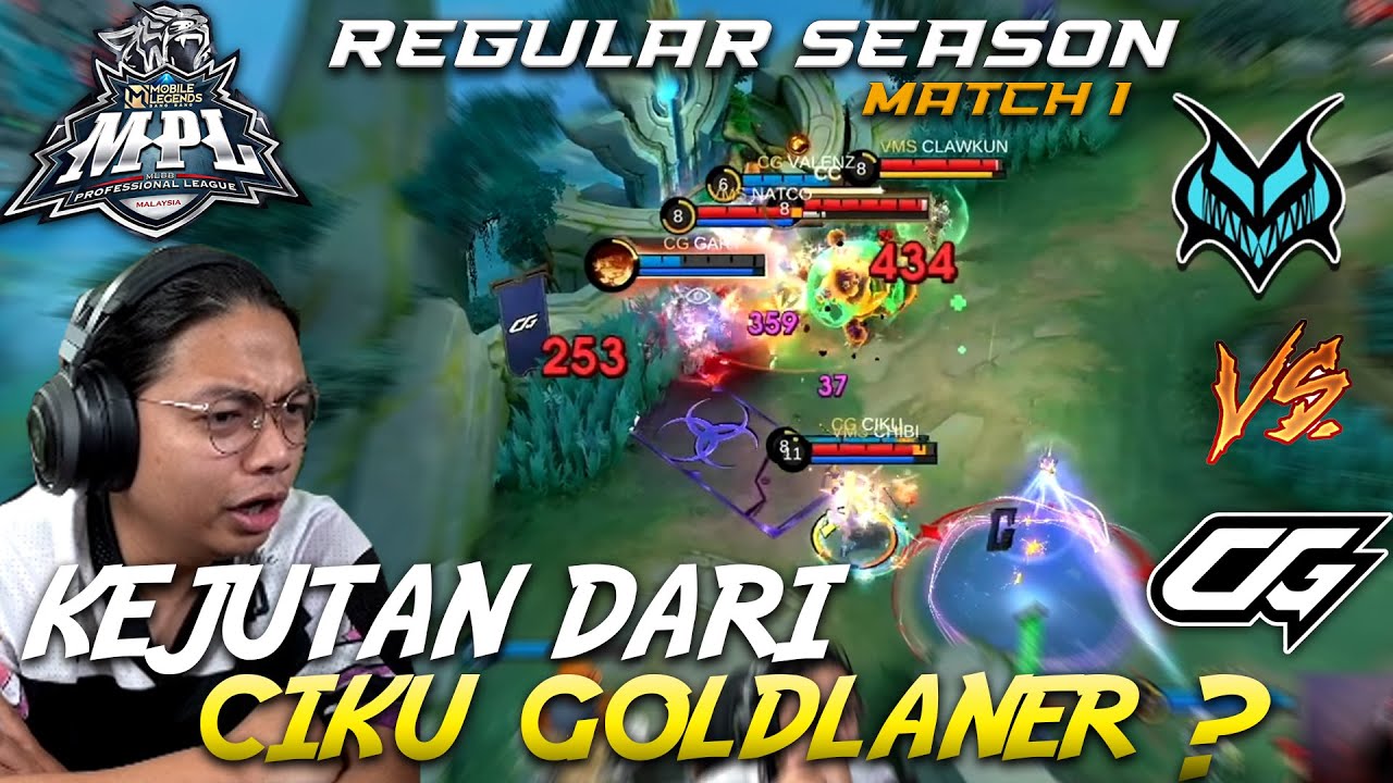 VAMOS VS CG ESPORTS MATCH 1 MPL MY S16