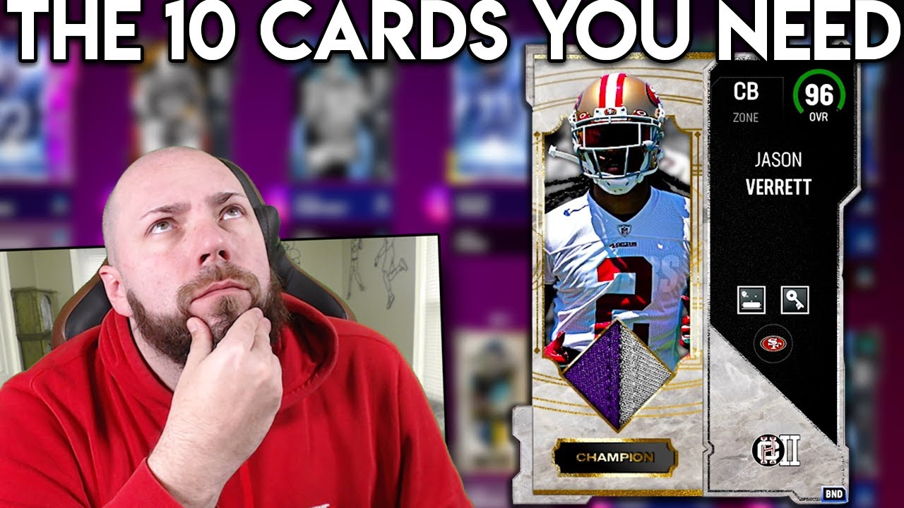 The 10 Cards EVERYONE Needs To Be Using in Madden 23
