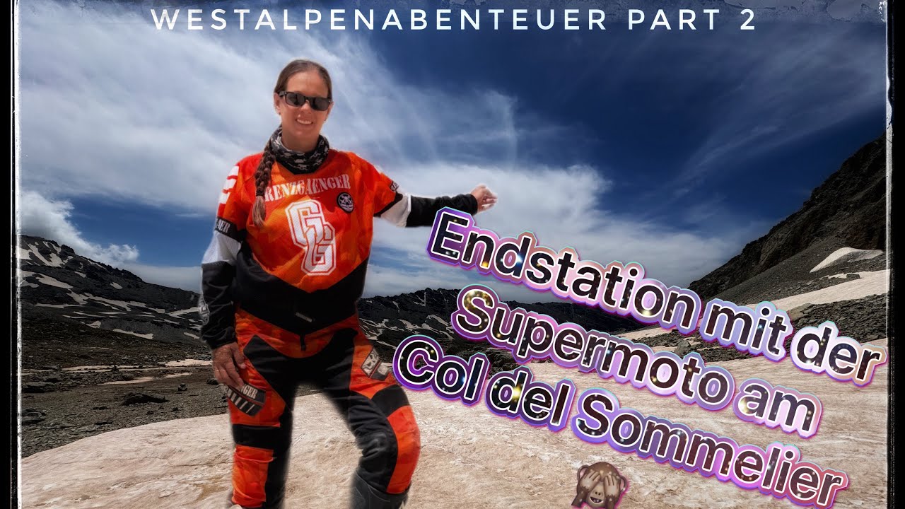 Mit der Supermoto zum Col del Sommelier🙈 #ktm #motovlog #enduro