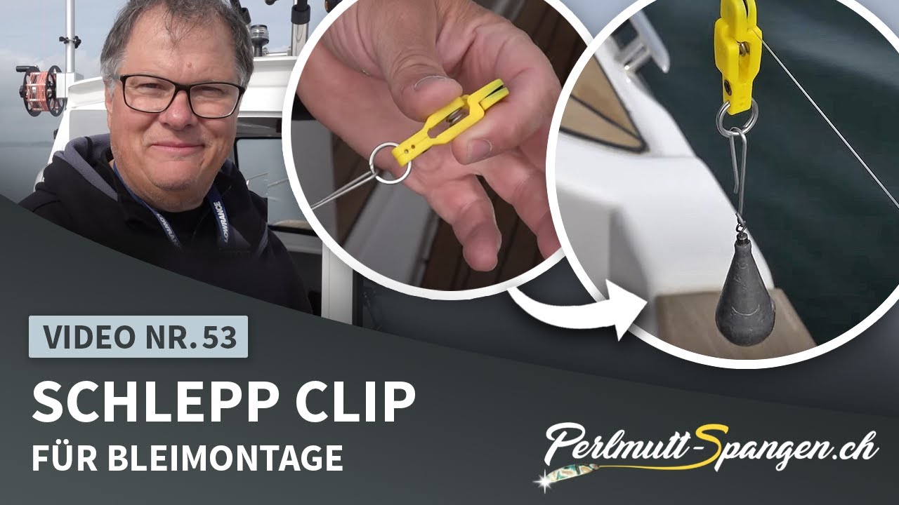Schlepp Clip f&uuml;r Bleimontage
