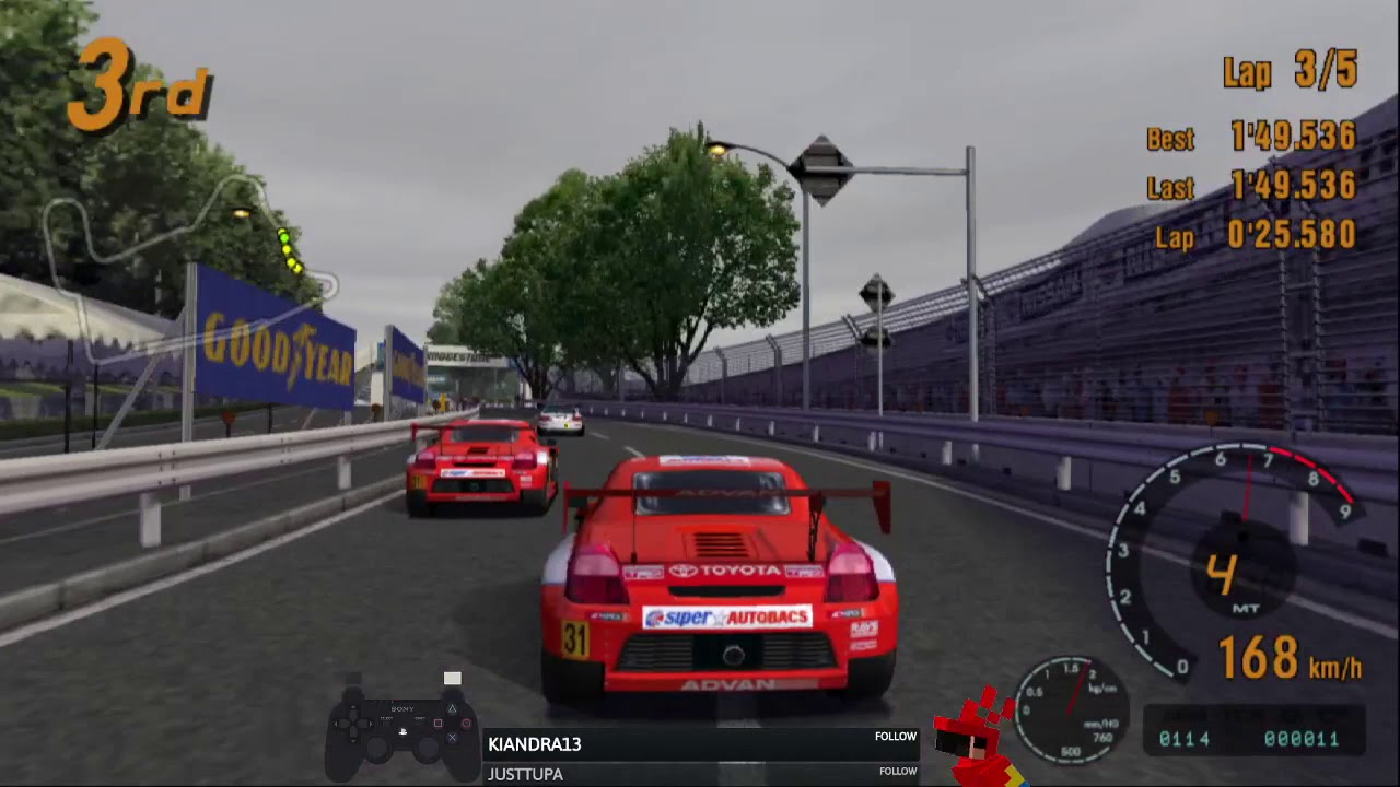 Gran Turismo 3 100% Bonus Items [#19] Tokyo R246 Reversed (Hard) [9'00