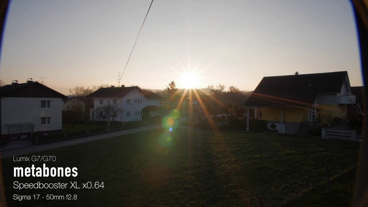 metabones vs  Zhongyi flare test