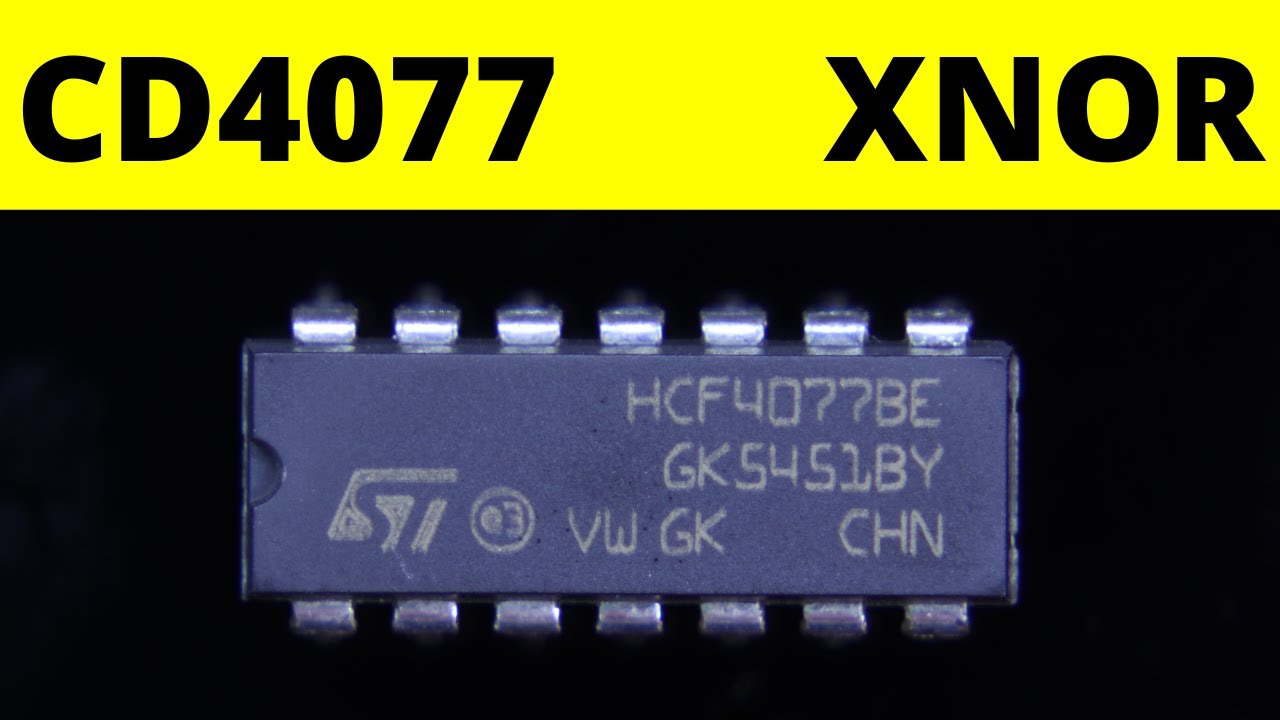CD4077 | XNOR Gate